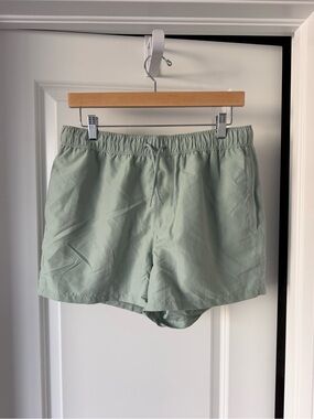 ASOS Sage Green Athletic Drawstring Shorts